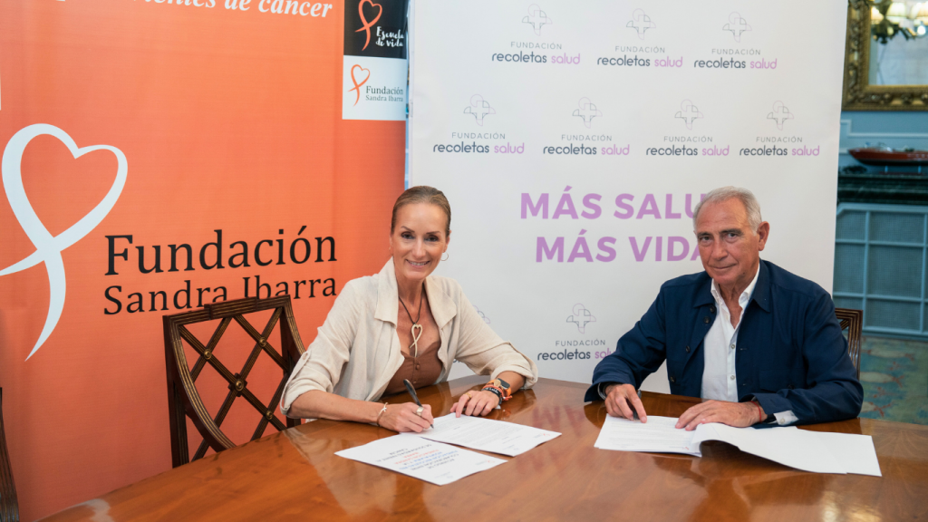 La Fundación Recoletas Salud y la Fundación Sandra Ibarra se unen para mejorar la salud de la comunidad de supervivientes de cáncer